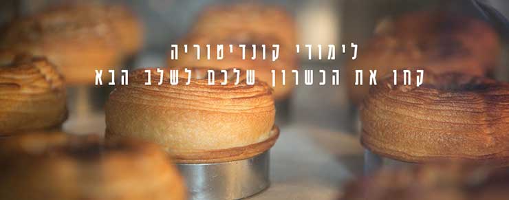 דנון לימודי קונדיטוריה